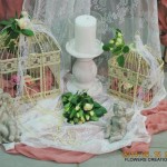 Τραπεζι ευχων γαμου. Διακόσμηση τραπεζιού ευχών γάμου με vintage