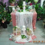 Τραπεζι ευχων γαμου. Διακόσμηση τραπεζιού ευχών γάμου με vintage