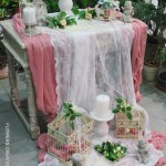 Τραπεζι ευχων γαμου. Διακόσμηση τραπεζιού ευχών γάμου με vintage
