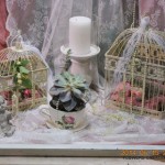 Τραπεζι ευχων γαμου. Διακόσμηση τραπεζιού ευχών γάμου με vintage