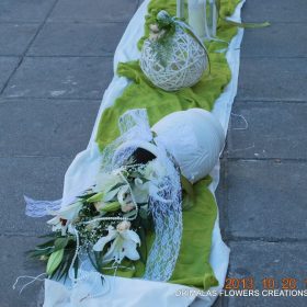 Στολισμός γάμου μέ πυθάρια,εξωτερικος στολισμός εκκλησίας γάμου,στολισμός vintage,οικονομικός στολισμός γάμου