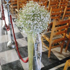 Στολισμός γάμου μέ πυθάρια,εξωτερικος στολισμός εκκλησίας γάμου,στολισμός vintage,οικονομικός στολισμός γάμου