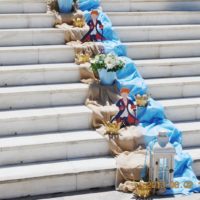 Στολισμός βάπτισης θέμα κορώνες – μικρός πρίγκιπας