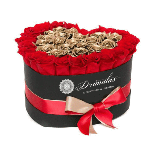 Τριαντάφυλλα σε κουτί - Αποστολή Λουλουδιών On Line