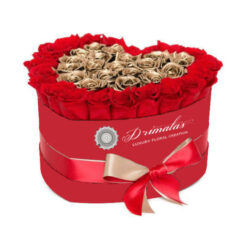 Τριαντάφυλλα σε κουτί - Αποστολή Λουλουδιών On Line