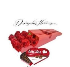 Alternative view of λουλούδια σέ κουτιά - τριανταφυλλα σε κουτί