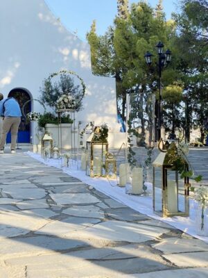 Στολισμός γάμου Άγ. Γεώργιος Καβούρι