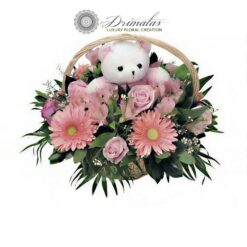 Alternative view of λουλουδια για νεογεννητο  - λουλουδια για γεννητουρια - συνθεσεις λουλουδιων για γεννηση